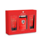 Tonino Lamborghini Sportivo zestaw woda toaletowa 125ml + balsam po goleniu 100ml + żel pod prysznic 100ml