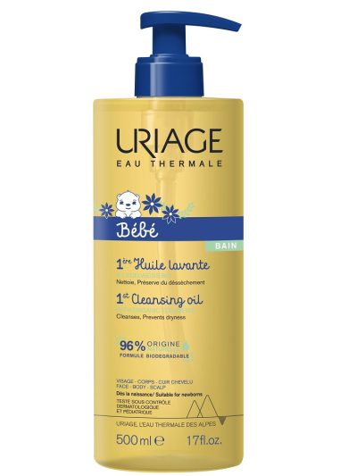 URIAGE Bebe 1st Cleansing Oil olejek oczyszczający dla dzieci 500ml
