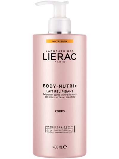 LIERAC Body-Nutri+ nawilżająco-natłuszczające mleczko do ciała 400ml