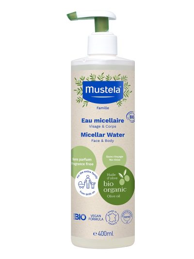 Mustela Organic Micellar Water organiczna woda micelarna 400ml