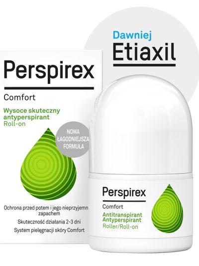 Perspirex Comfort Antyperspirant roll-on dla skóry delikatnej i wrażliwej 20ml