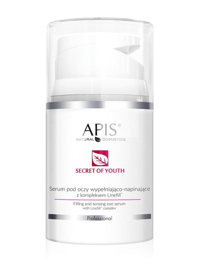 APIS Secret Of Youth serum pod oczy wypełniająco-napinające z kompleksem Linefill™ 50ml