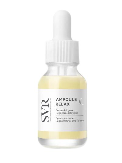 SVR Ampoule Relax pielęgnacyjne serum pod oczy na noc 15ml