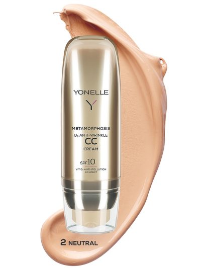 Yonelle Metamorphosis D3 Anti Wrinkle CC Cream SPF10 przeciwzmarszczkowy krem 2 Neutral 50ml