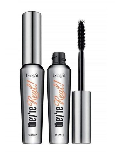 Benefit Lashes With Altitude Travel Set zestaw wydłużający tusz do rzęs Black 2x8.5g