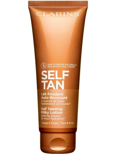 Clarins Self Tan Self Tanning Milky Lotion mleczny samoopalający balsam do twarzy i ciała 125ml