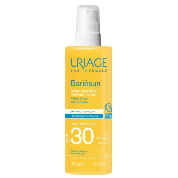 URIAGE Bariesun Invisible wodoodporny przeciwsłoneczny SPF30 200ml