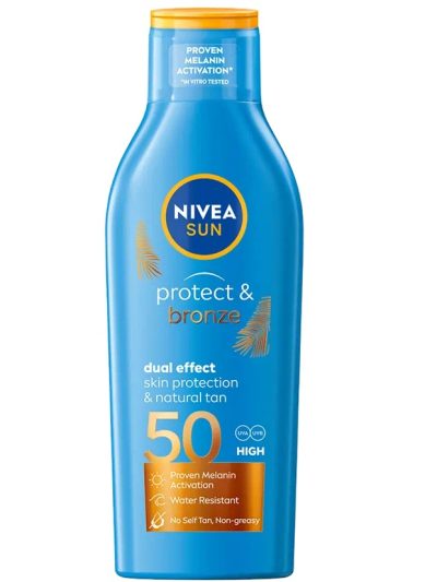 Nivea Sun Protect & Bronze balsam do opalania aktywujący naturalną opaleniznę SPF50 200ml