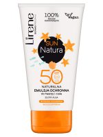 Lirene Sun Natura SPF50 naturalna emulsja ochronna do twarzy i ciała 120ml