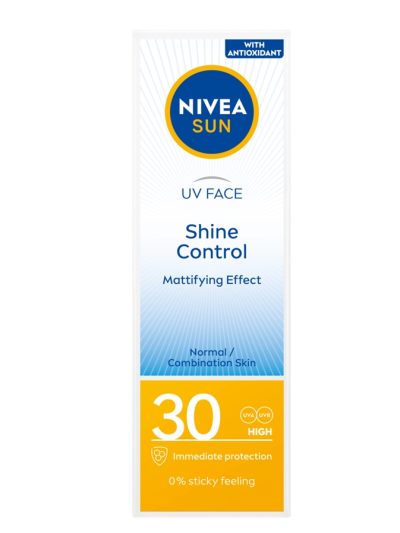 Nivea Sun UV Face Shine Control matujący krem do twarzy SPF30 50ml