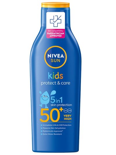 Nivea Sun Kids Protect & Care balsam ochronny na słońce dla dzieci SPF50+ 200ml