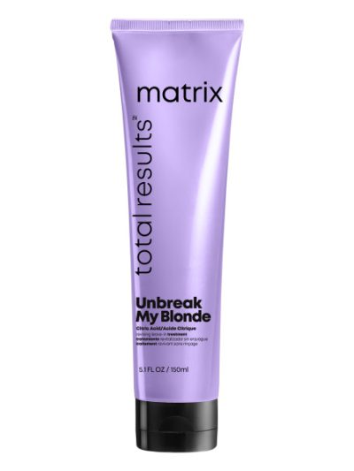 Matrix Total Results Unbreak My Blonde kuracja wzmacniająca bez spłukiwania do włosów osłabionych rozjaśnianiem 150ml