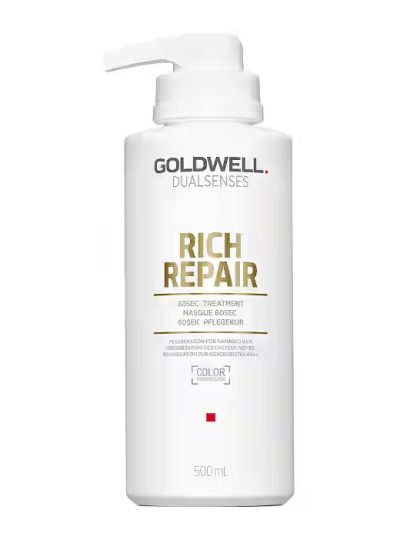 Goldwell Dualsenses Rich Repair 60sec Treatment kuracja do włosów zniszczonych 500ml