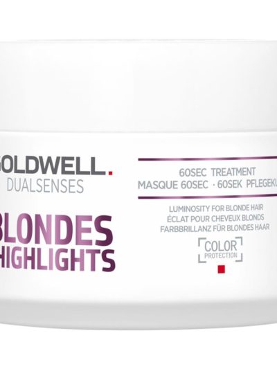 Goldwell Dualsenses Blondes&Highlights 60sec Treatment 60-sekundowa kuracja dla włosów blond i z pasemkami 200ml