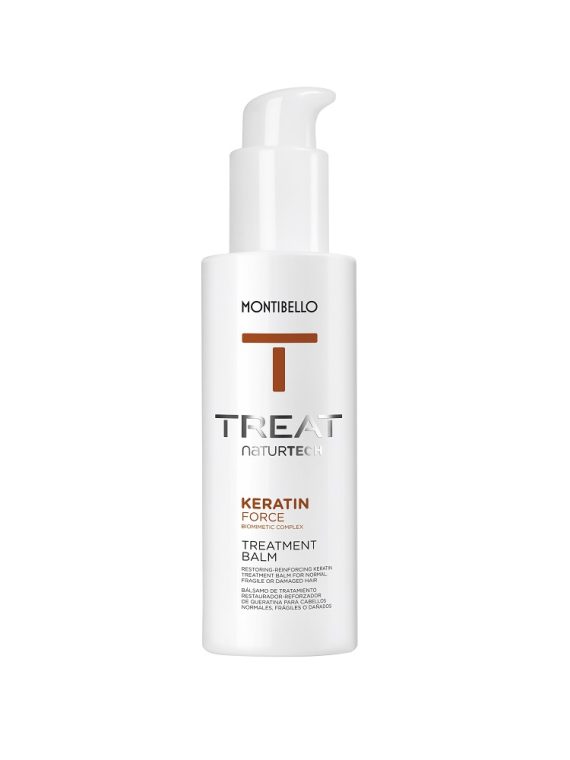 MONTIBELLO Treat Naturtech Keratin Force Treatment Balm wzmacniający balsam do włosów z keratyną 150ml