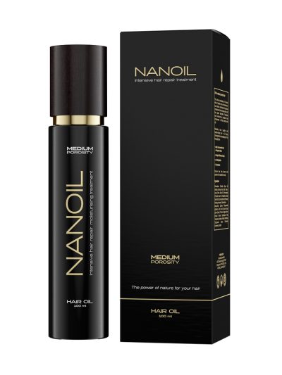 Nanoil Hair Oil Medium Porosity olejek do włosów średnioporowatych 100ml