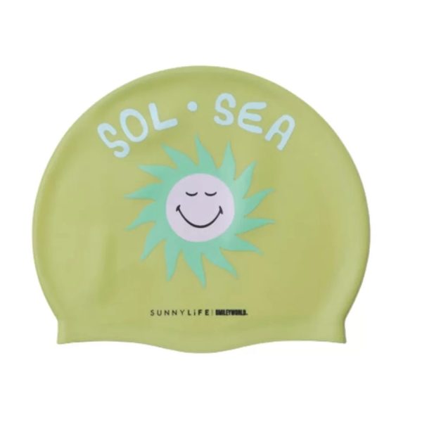 Sunnylife Smiley czepek basenowy World Sol Sea