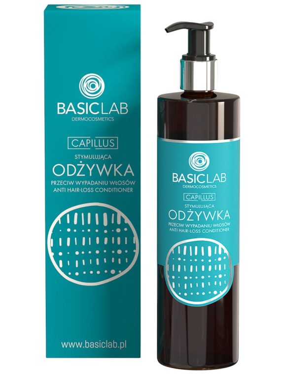 BasicLab Capillus Conditioner stymulująca odżywka na wypadanie włosów 300ml
