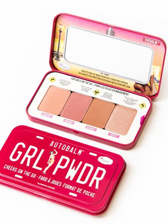 The Balm Autobalm GRL PWDR Cheeks On the Go paleta róży do policzków