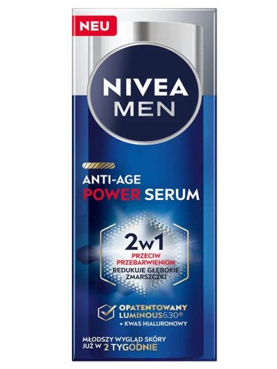 Nivea Men Anti-Age Power Serum 2in1 intensywne serum przeciw przebarwieniom 30ml