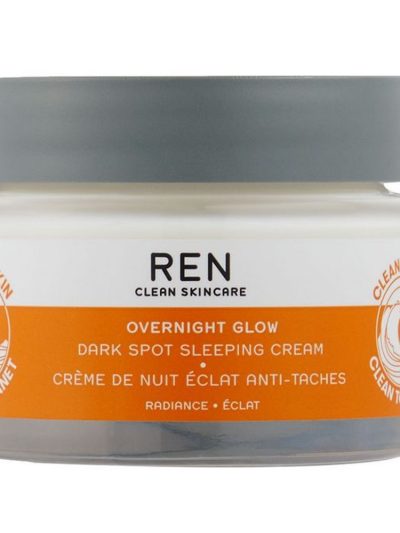 REN Overnight Glow Dark Spot Sleeping Cream rozjaśniający krem na noc 50ml