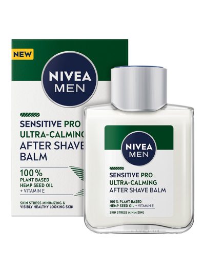 Nivea Men Sensitive Pro Ultra-Calming After Shave Balm łagodzący balsam po goleniu z olejem z nasion konopnych 100ml