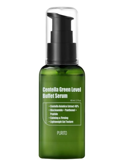 PURITO Centella Green Level Buffet Serum odżywcze serum do twarzy z ekstraktem z wąkroty azjatyckiej 60ml