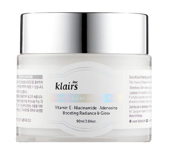 Klairs Freshly Juiced Vitamin E Mask maska wielofunkcyjna na bazie witaminy E 90ml