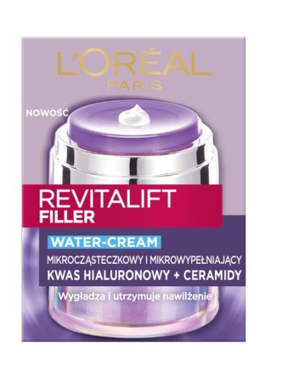 L'Oreal Paris Revitalift Filler Water-Cream ujędrniający krem do twarzy 50ml