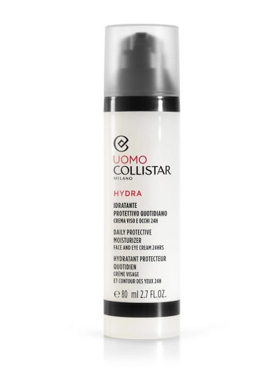 Collistar Uomo Hydra Daily Protective Moisturizer ochronny krem do twarzy i oczu 24h 80ml