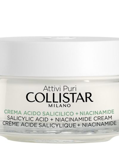 Collistar Attivi Puri Salicylic Acid + Niacinamide Cream krem z kwasem salicylowym i niacynamidem 50ml