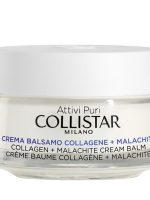 Collistar Attivi Puri Collagen + Malachite Cream Balm przeciwzmarszczkowy krem-balsam do twarzy z kolagenem i malachitem 50ml