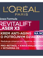 L'Oreal Paris Revitalift Laser X3 krem anti-aging o potrójnym działaniu na noc 50ml
