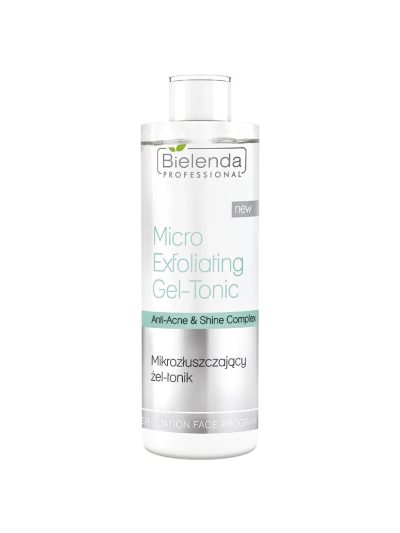 Bielenda Professional Micro Exfoliating Gel-Tonic mikrozłuszczający żel-tonik 200g
