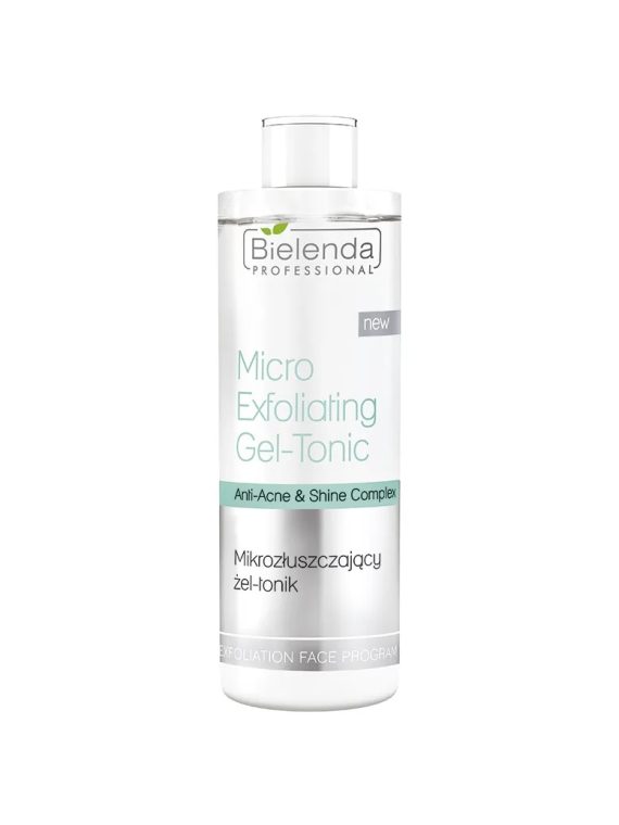 Bielenda Professional Micro Exfoliating Gel-Tonic mikrozłuszczający żel-tonik 200g