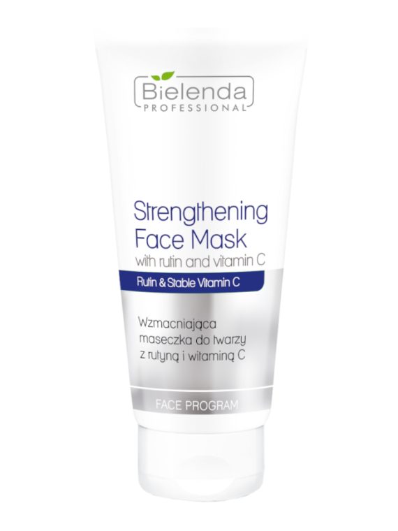 Bielenda Professional Strengthening Face Mask wzmacniająca maseczka do twarzy z rutyną i witaminą C 175ml