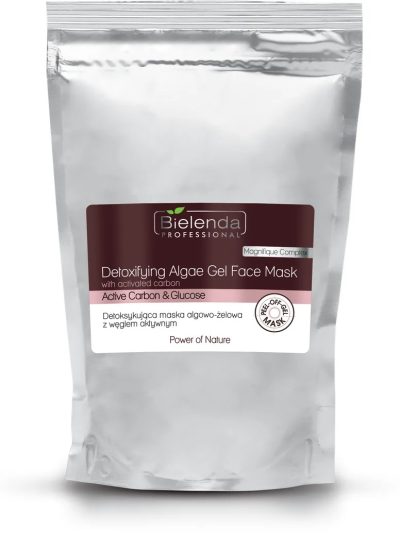 Bielenda Professional Power Of Nature detoksykująca maska algowo-żelowa z węglem aktywnym 190g