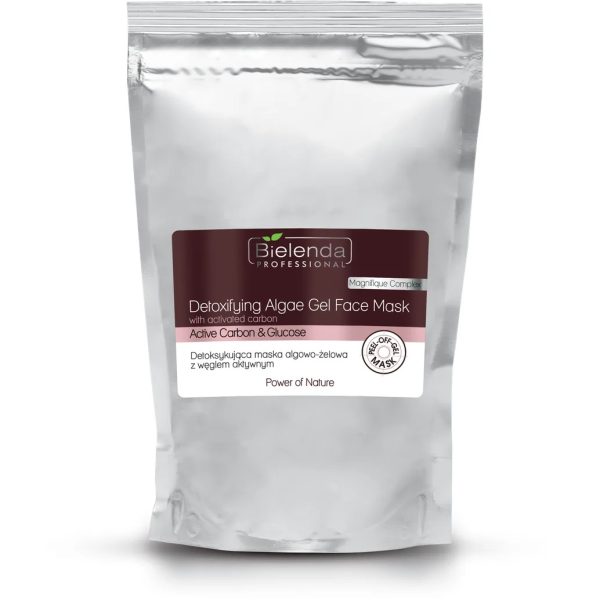 Bielenda Professional Power Of Nature detoksykująca maska algowo-żelowa z węglem aktywnym 190g