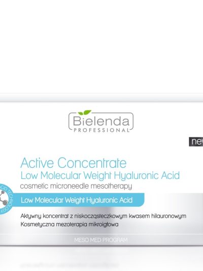Bielenda Professional Active Concentrate aktywny koncentrat z niskocząsteczkowym kwasem hialuronowym 10x3ml