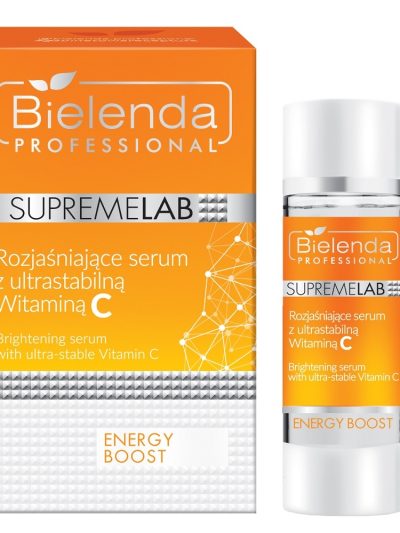 Bielenda Professional SupremeLab Energy Boost rozjaśniające serum z ultrastabilną witaminą C 15ml