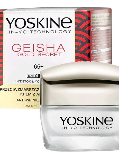 Yoskine Geisha Gold Secret krem do twarzy na dzień i noc 65+ 50ml