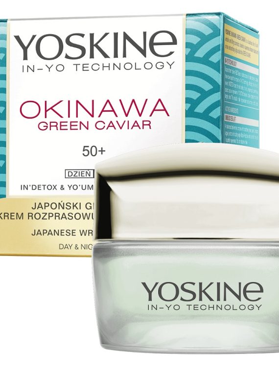 Yoskine Okinawa Green Caviar krem do twarzy na dzień i na noc 50+ 50ml