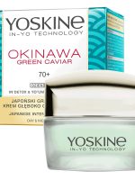 Yoskine Okinawa Green Caviar krem do twarzy z kawiorem na dzień i na noc 70+ 50ml