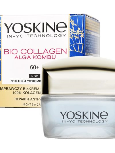 Yoskine Bio Collagen krem do twarzy na noc 60+ 50ml