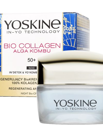 Yoskine Bio Collagen krem do twarzy na noc 50+ 50ml