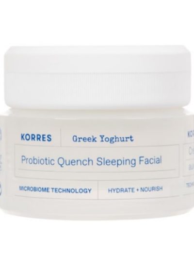 Korres Greek Yoghurt odżywczy krem do twarzy na noc 40ml