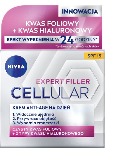 Nivea Cellular Expert Filler SPF15 krem anti-age na dzień 50ml