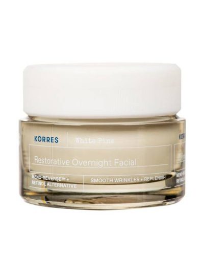Korres White Pine Restorative Overnight Facial Cream naprawczy krem do twarzy na noc 40ml
