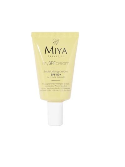 Miya Cosmetics mySPFcream nawilżający krem SPF50+ do twarzy oczu i dekoltu 40ml