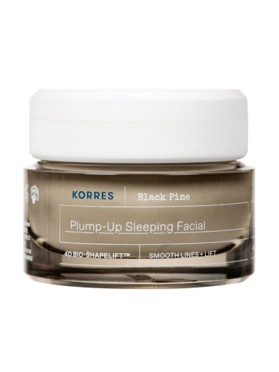 Korres Black Pine Plump-Up Sleeping Facial ujędrniający krem-maska na noc 40ml